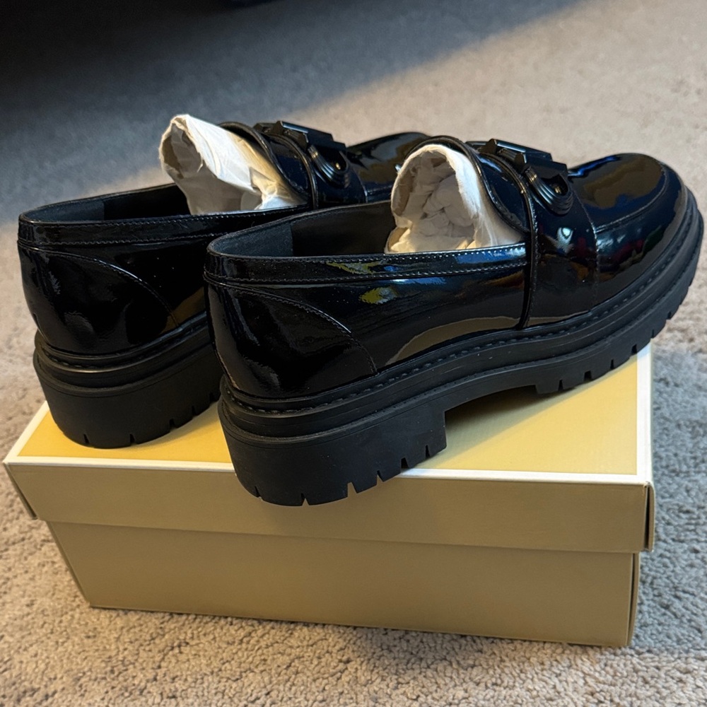 Michael Kors Black Parker Loafers - Picture 5 of 6